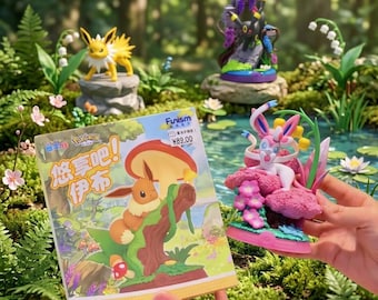 Mystery box Pokemon evee figurine