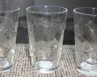 Vintage Five Juice Glasses