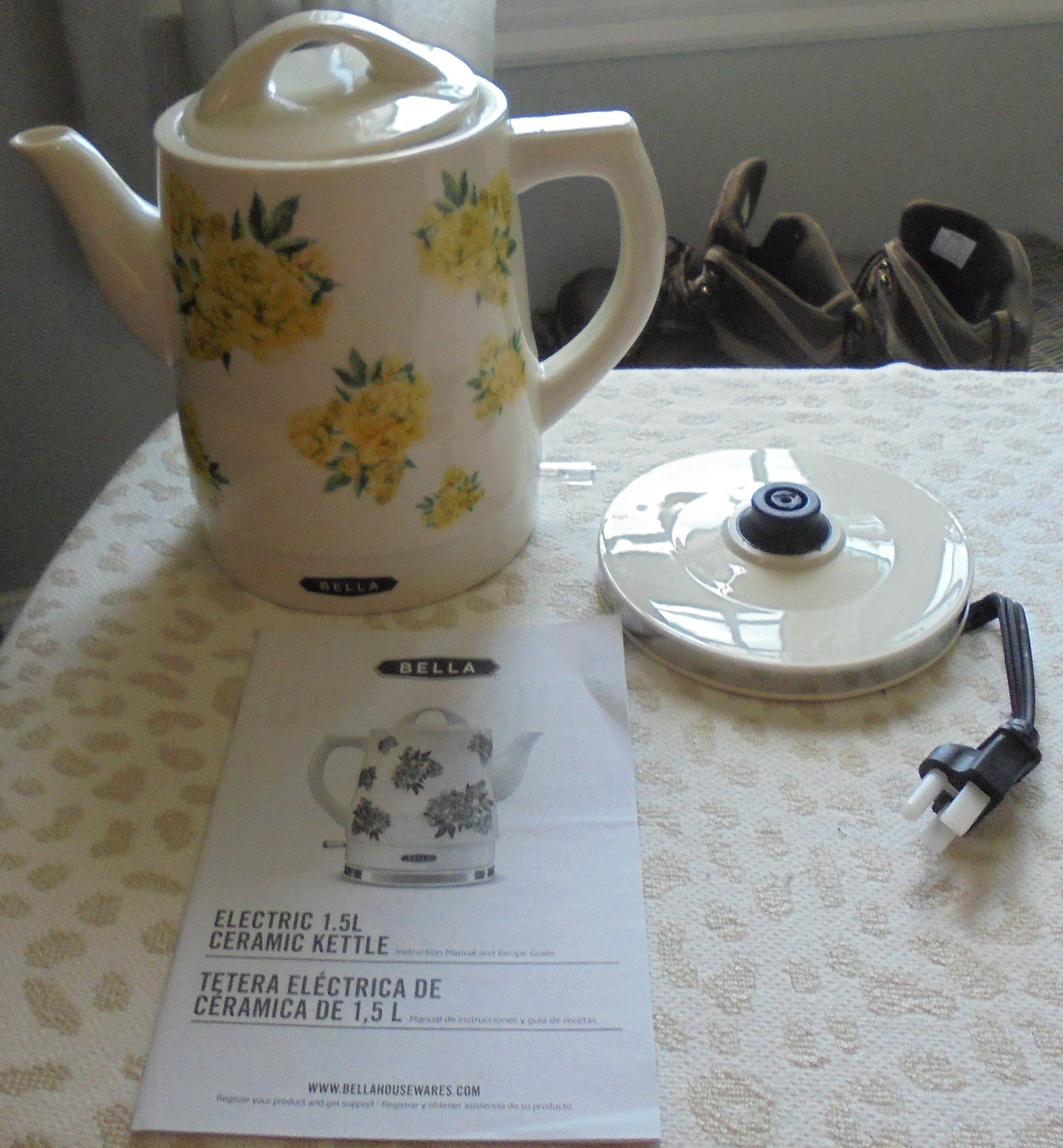 Pottery Bella Tea Kettle Electric Bella Liter Electric Ceramic Tea