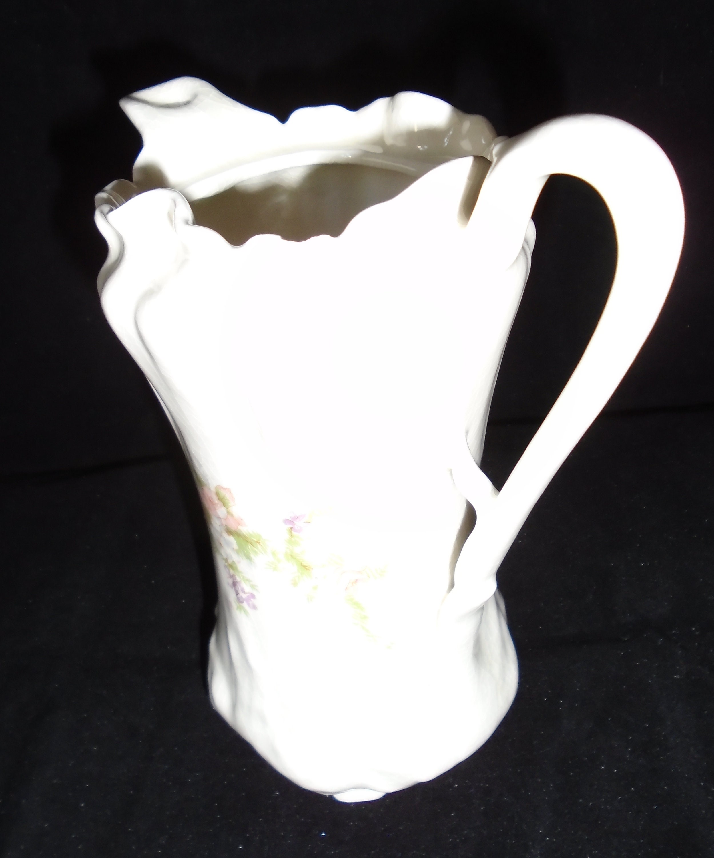 Chocolate Pot Vintage With Decorative Handle and Flowers - Etsy Chocolate Pot Vintage With Decorative Handle and Flowers - Etsy