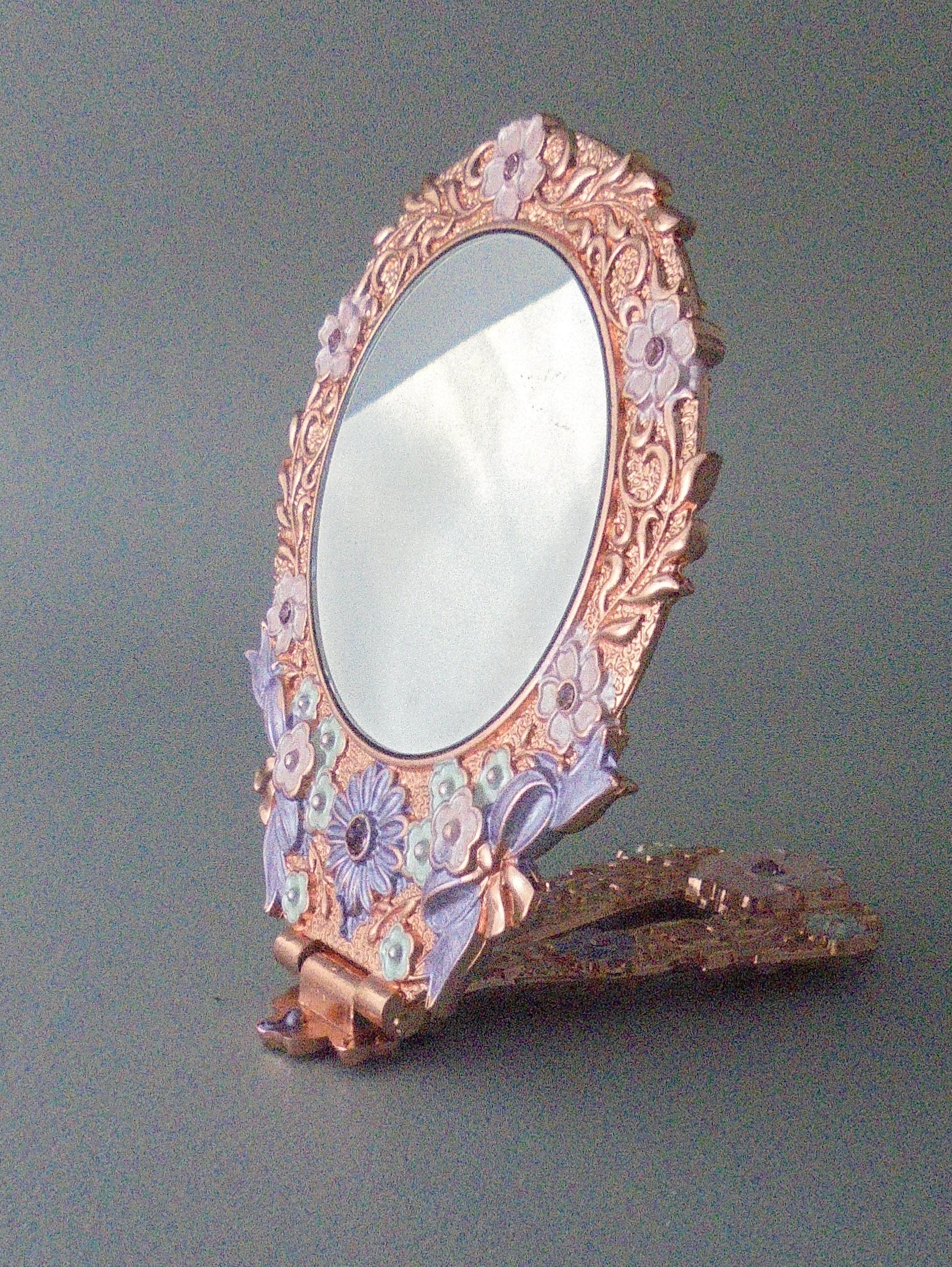 【SALE／10%OFF Bernice Vintage 日本 Etsy - Mirror Folding Handheld Ornate その他