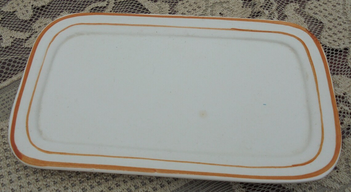 Brown Onion Napkin Holder and Butter Dish Etsy