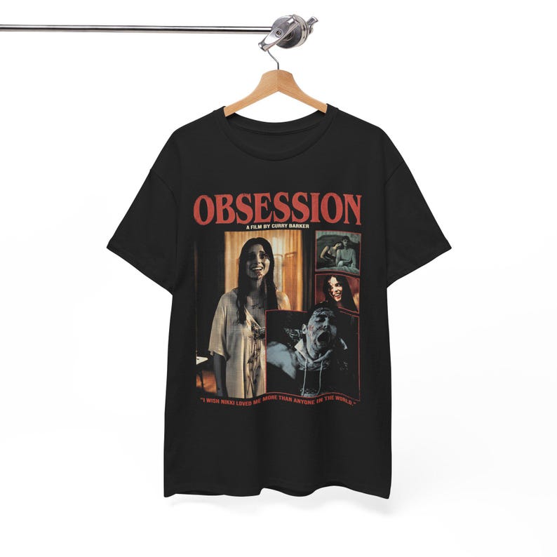 Obsession Movie Shirt, Vintage Gothic Horror Tee, 2026 Thriller Film Lover Gift image 5