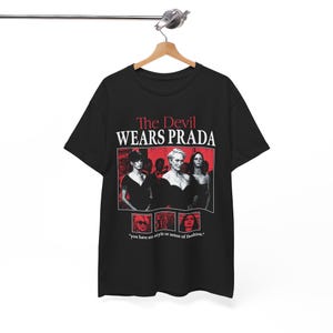 The Devil Wears Prada Shirt, Vogue Fashion Comedy, Meryl Streep Anne Hathaway Movie Tee image 5