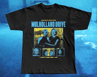 Mulholland Drive Shirt, David Lynch 2001 Neo-Noir Tee, Naomi Watts Laura Harring, Criterion Film