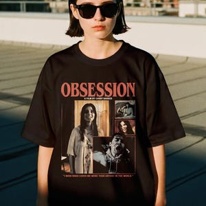 Obsession Movie Shirt, Vintage Gothic Horror Tee, 2026 Thriller Film Lover Gift image 2