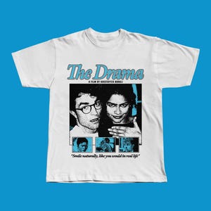 The Drama Film T-Shirt, Kristoffer Borgli A24 Movie Tee, Dark Comedy Graphic