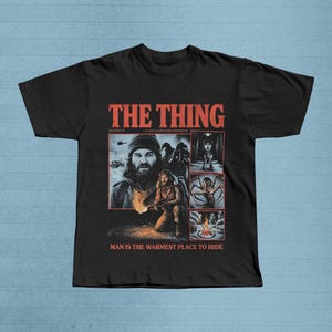 The Thing Film Shirt, 80er Jahre Sci Fi Horror Tee, MacReady Film Liebhaber Geschenk