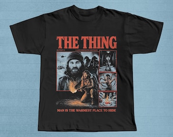 The Thing Movie Shirt, 80s Sci Fi Horror Tee, MacReady Film Lover Gift