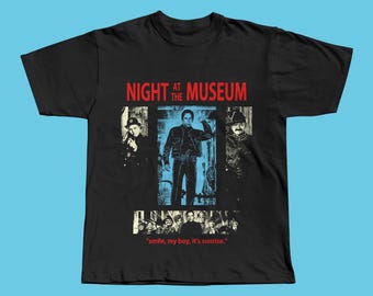 Nacht im Museum Grafik T-Shirt, Larry Daley Ahkmenrah Sunrise Shirt