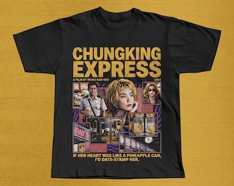 Chungking Express 1994 Film Graphic Tee | Wong Kar-wai Hong Kong Cinema T-Shirt