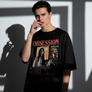 Obsession Movie Shirt, Vintage Gothic Horror Tee, 2026 Thriller Film Lover Gift image 4
