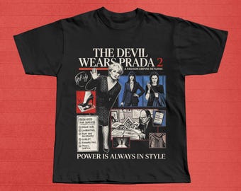 The Devil Wears Prada 2 Fashion Empire T-Shirt | Miranda Priestly Power Style Graphic Tee