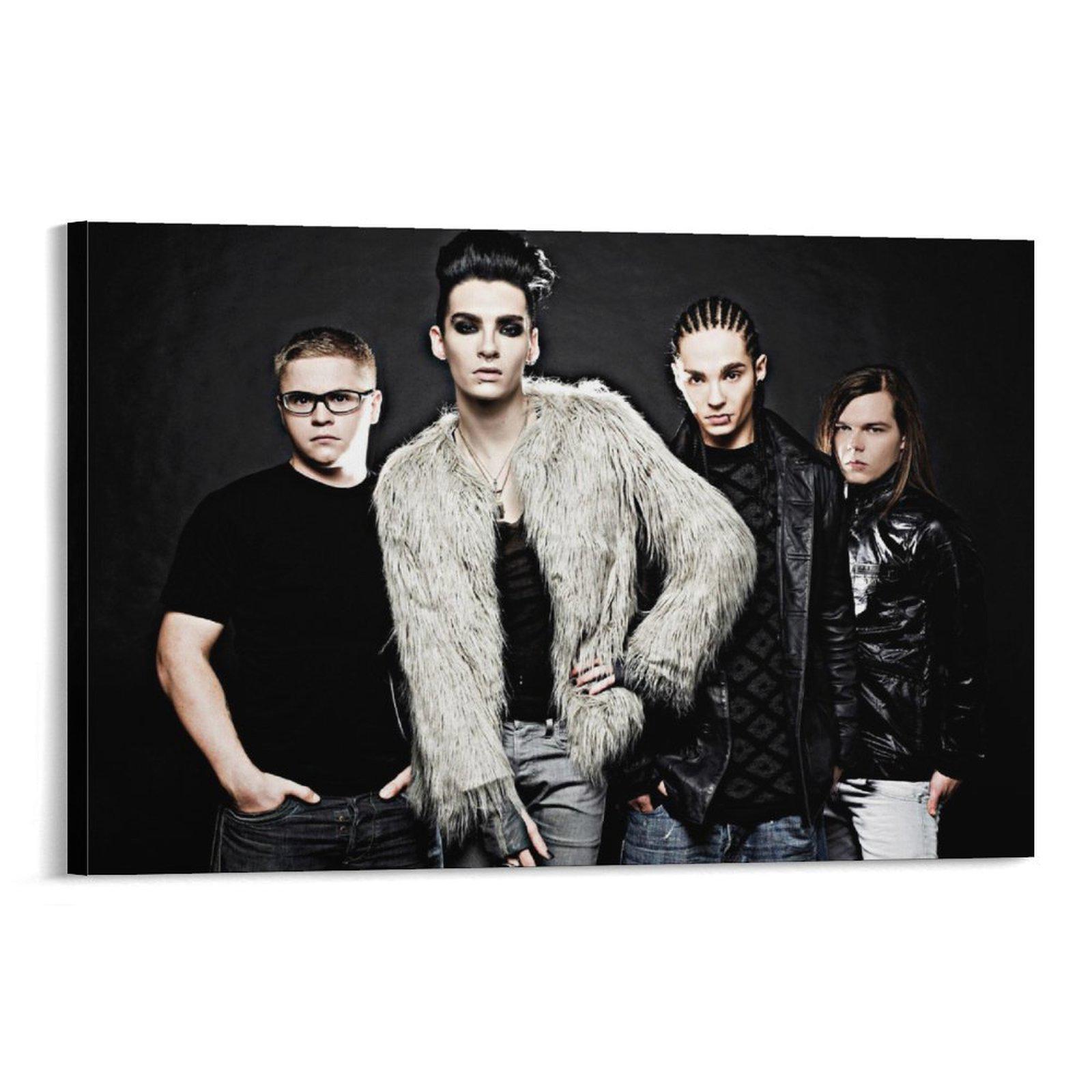 Poster Tendance Salon Décoration Poster Tom Kaulitz Imperméable 30x45 Cm - Décoration Murale Salon, Chambre, Bureau - Cadeau Fan, Impression Haute Qualité Affiche Décoration Murale 30x45 Cm