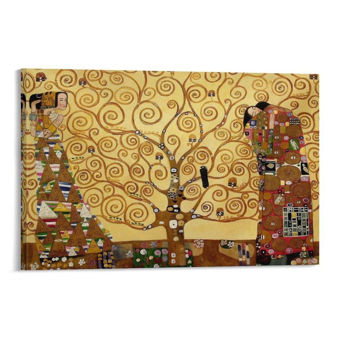 Tree of Life Gustav Klimt Wall Art Picture Painting Poster Canvas Print ...