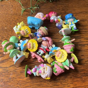 Vintage 1980's Strawberry Shortcake Miniatures 1980s American Greetings Strawberry Shortcake PVC Minis 80's Kids Pick and Choose Yours image 1