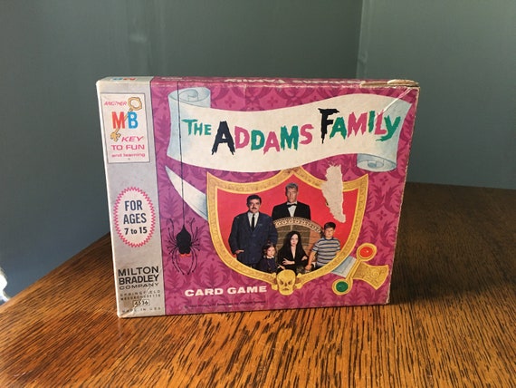 Vintage 1964 Complete Addams Family Card Game Vintage | Etsy