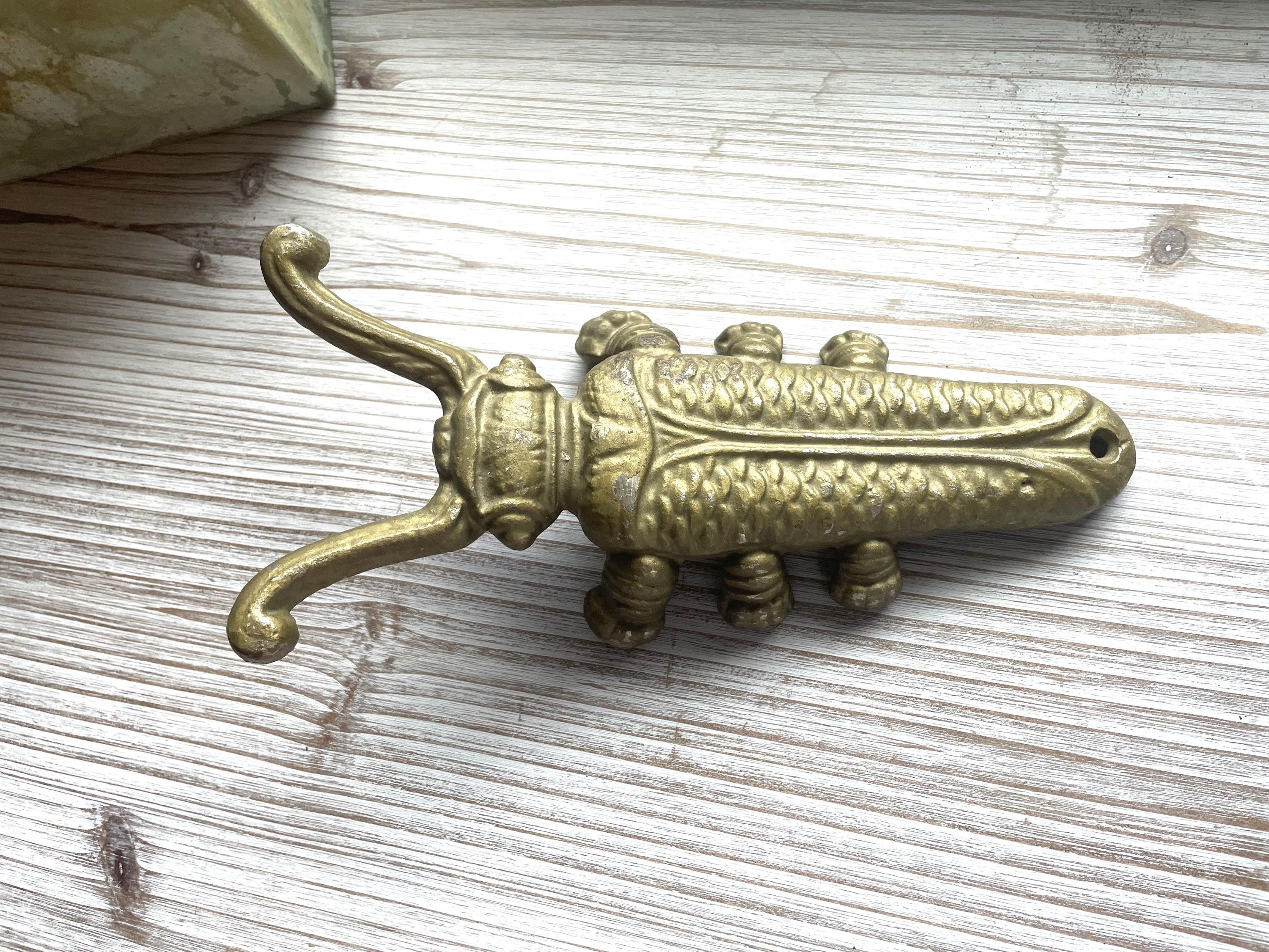 Vintage Iron Beetle Boot Jack- Mid Century Decor- Vintage Bug