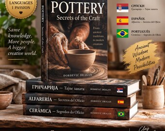 Pottery for Beginners PDF | Pottery Guide Book | Learn Ceramics & Clay Craft | Digital Download