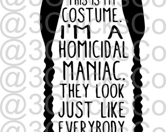 Wednesday Addams Art Etsy