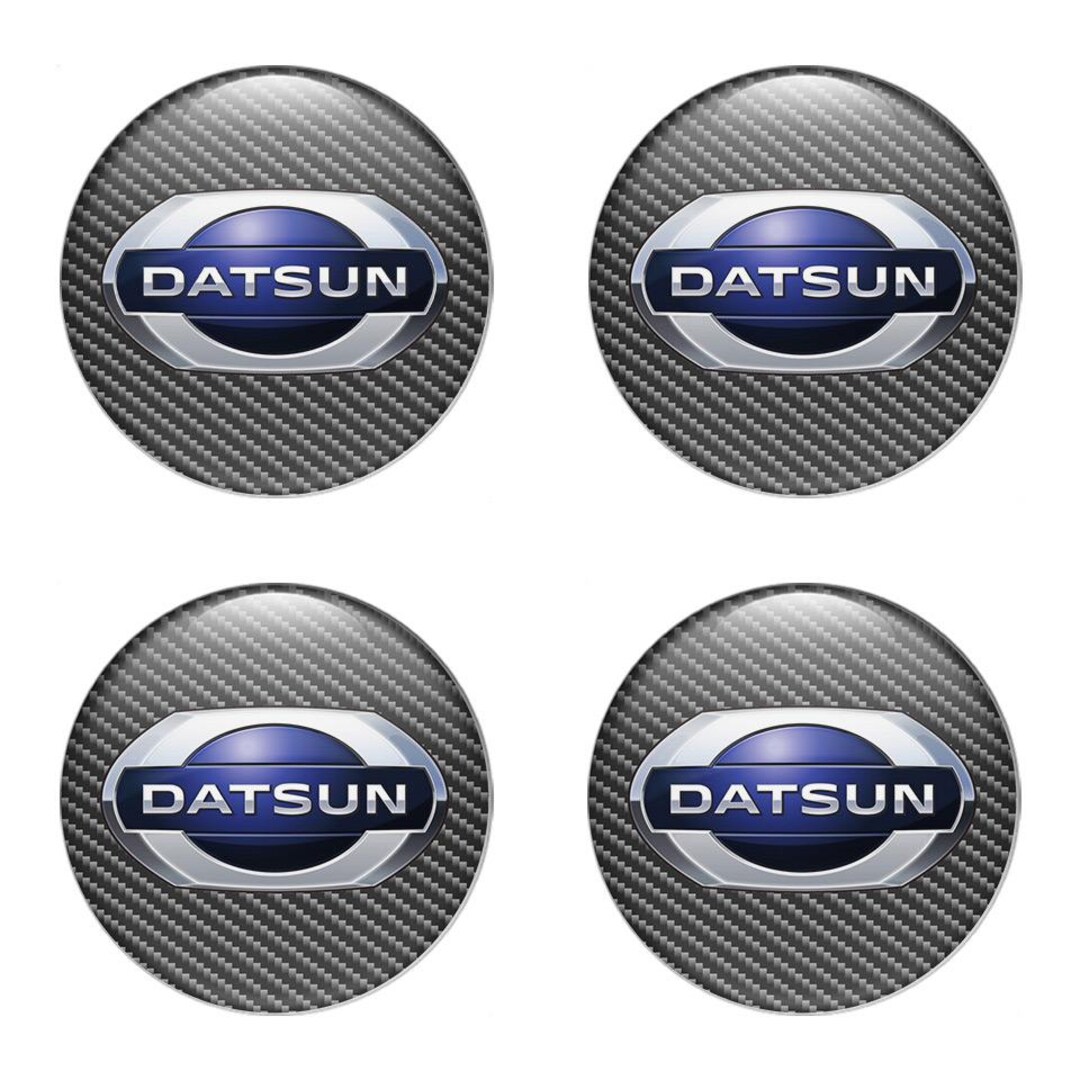 Datsun Sticker Datsun Carbon Style 3D Stickers, Custom Resin Car Emblems, Luxury Wheel ...