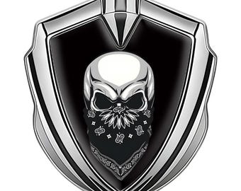 Personalized 3D Effect Shield Badge High Gloss Automotive Sticker