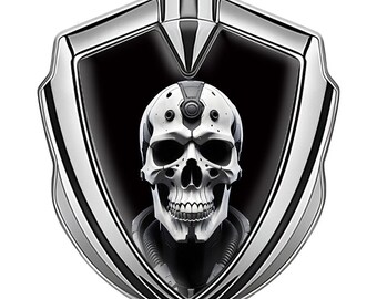 Cyberpunk Tech Shield Decal Futuristic Vehicle Decoration