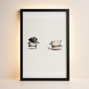 Ctrl And Esc Keyboard Print | Funny Tech Wall Art | Geek Humour Decor | Programmer Gift Poster | Computer Nerd Art | Office Decor