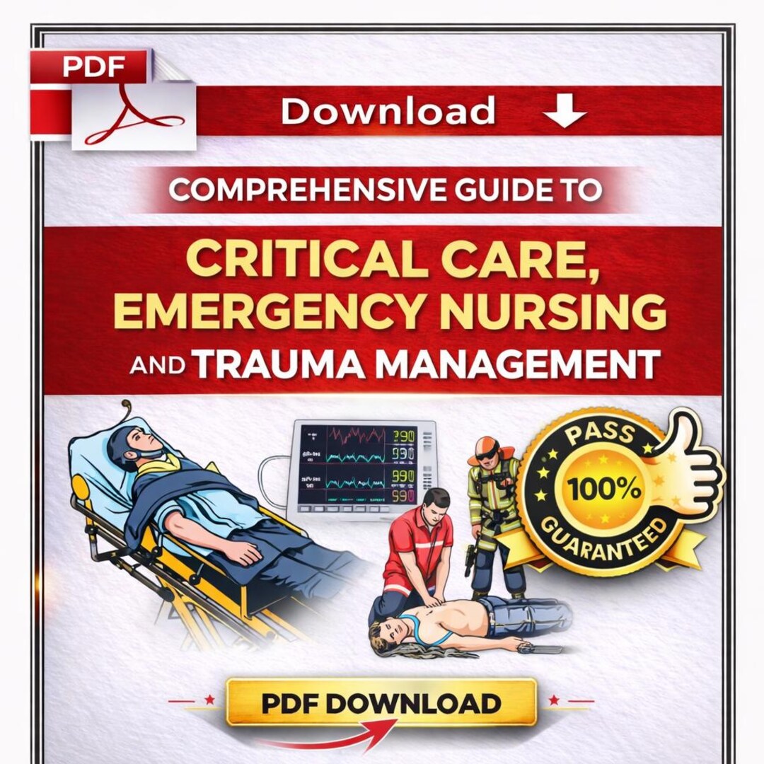 Critical Care Emergency Nursing Trauma Management Study Guide (PDF ...