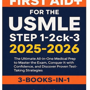 Guía de estudio para el USMLE Step 1-3 2025-2026 / Apuntes estilo First Aid (Descarga en PDF)