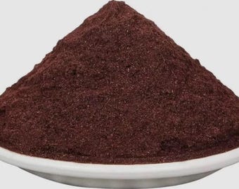 Polvo de hojas secas de Jatropha Curcas rojas – Ratanjot Laljari Jadi Hierba cruda 100% natural