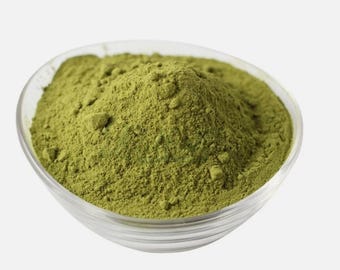 Polvo de hojas de Cassia Alata secas al sol, 30 g, orgánico, herbal, para el cuidado de la piel, botánico, natural y fresco.