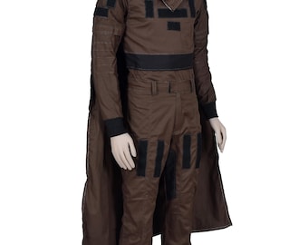 Din Djarin Mandalorian Flight Suit Inspired Costume | Beskar Bounty Hunter Soft Parts | Custom Sci-Fi Cosplay for Cosmic Con & Halloween