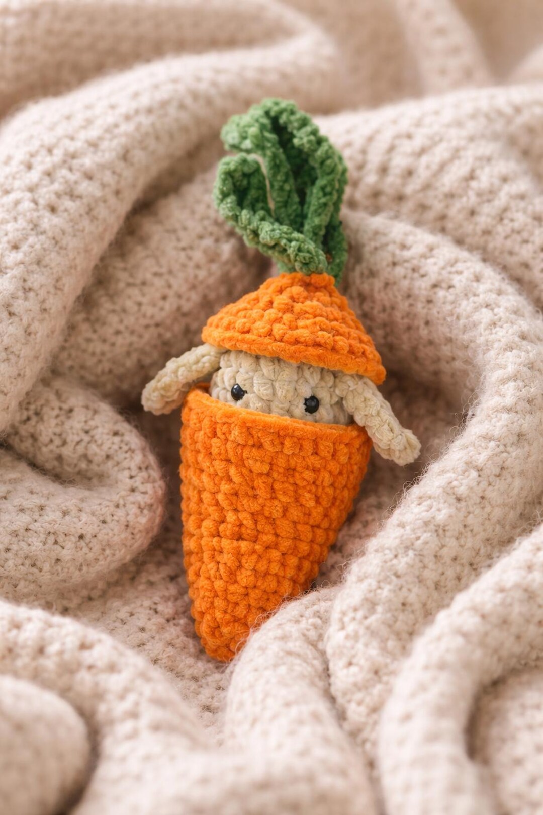 Crochet Carrot Bunny Pattern | Amigurumi Easter Toy (PDF Pattern ...