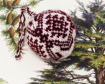 Heirloom Quality, Handmade, Christmas Ornament