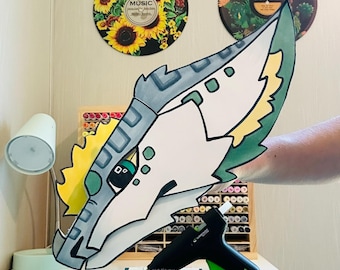 HQ Paper Dragon Puppet Large - Lemongrass New