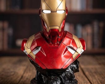 Figura de Iron Man de 16 cm / Estatua coleccionable de superhéroe de Marvel