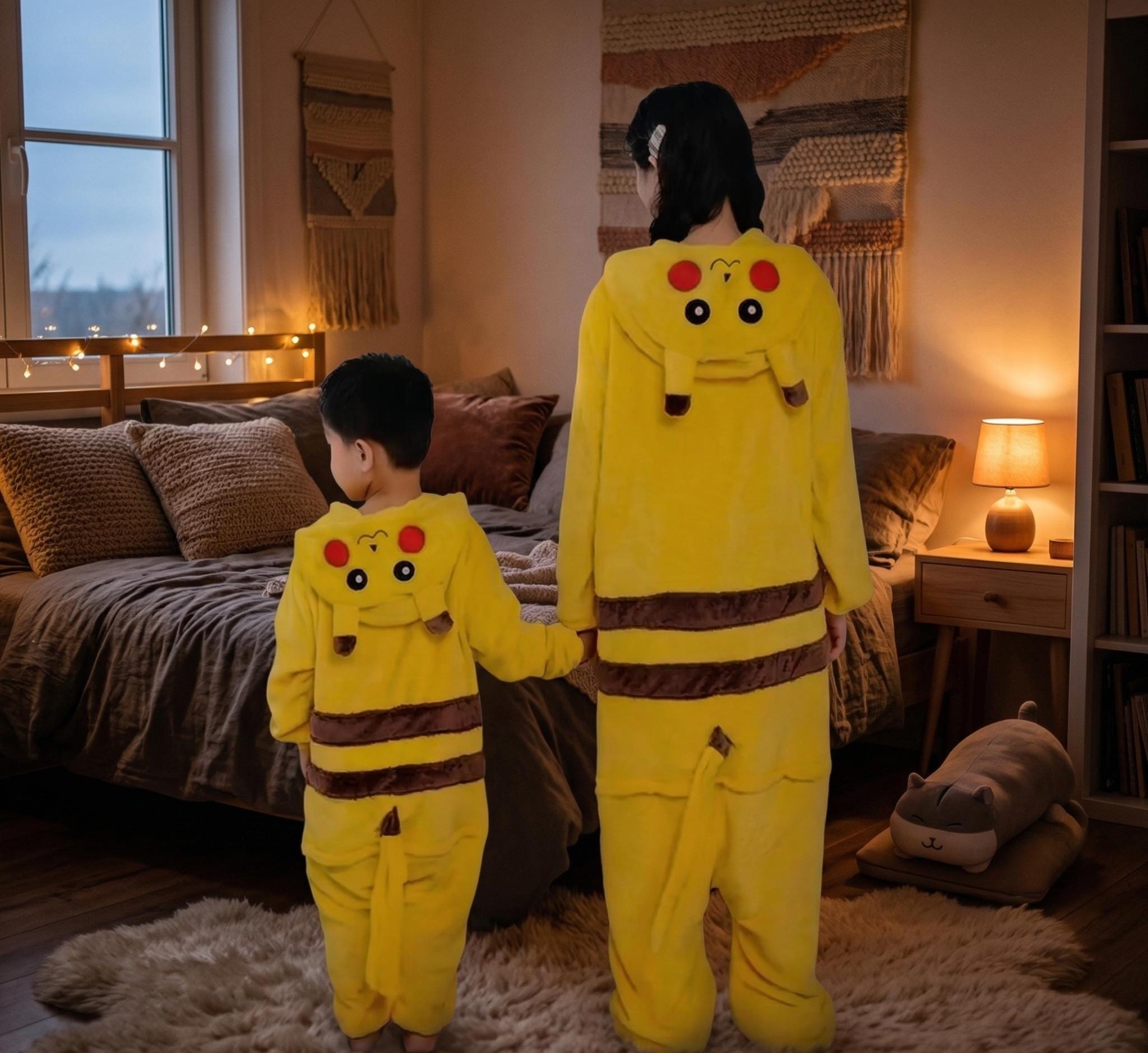 Pikachu pajamas for adults - Etsy 日本