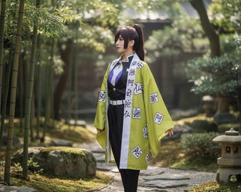 Traje de cosplay de Gyomei Himejima - Conjunto de traje de Demon Slayer Kimetsu