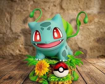 Figura de Bulbasaur de Pokémon / Coleccionable de Pokémon