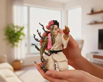 Figura Akaza Demon Slayer / Estatua coleccionable de anime