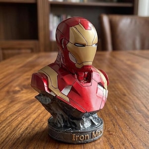 Iron Man 16 cm figur | Marvel superhjälte samlarstaty bild 2