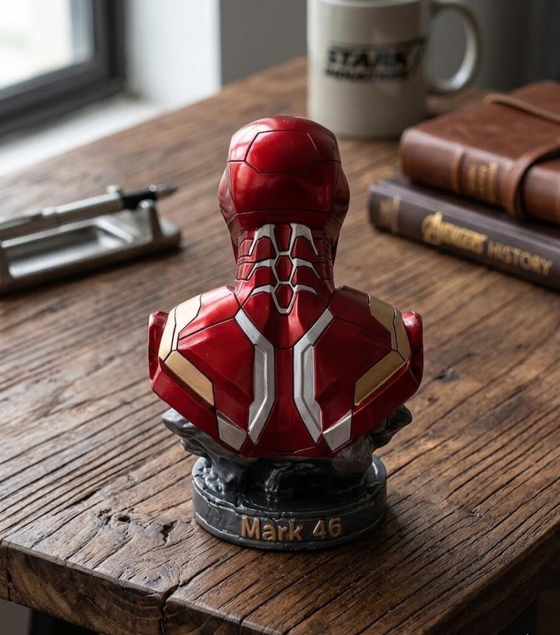 Iron Man 16 cm figur | Marvel superhjälte samlarstaty bild 3
