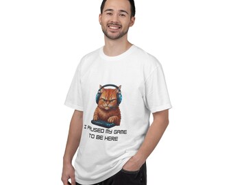 J'ai interrompu ma partie pour être là, meme chat orange en colère