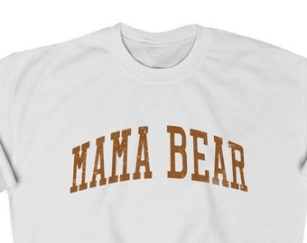 Mama Bear Sweatshirt, Mothers Day Sweatshirt, Moms Sweatshirt, Vintage 70s style Graphic Sweatshirts, Hiking & Camping 1