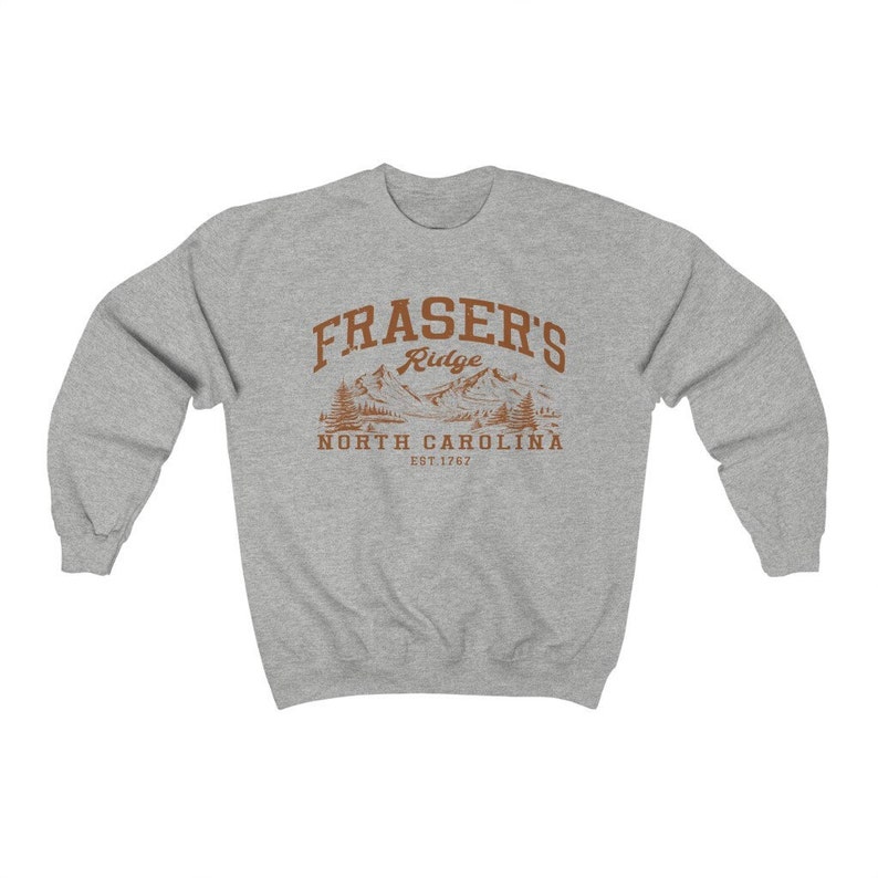 Fraser's Ridge Sweatshirt, North Carolina Sweatshirt, Unisex Men's and Women's image 2