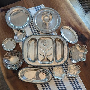 Fb Rogers Silver Plate Tray - Etsy