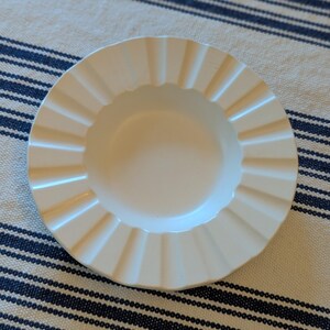 Wedgwood Ashtray | Moonstone Matte Glaze | White | Minimalist | Etruria Barlaston