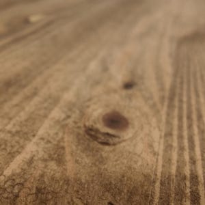 Solid Pine Console Table | Rustic Farmhouse Entryway Table with Shelf | 100 cm length image 10