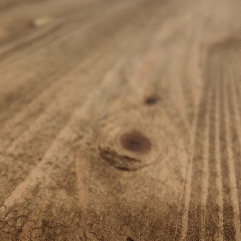 Solid Pine Console Table | Rustic Farmhouse Entryway Table with Shelf | 100 cm length image 10